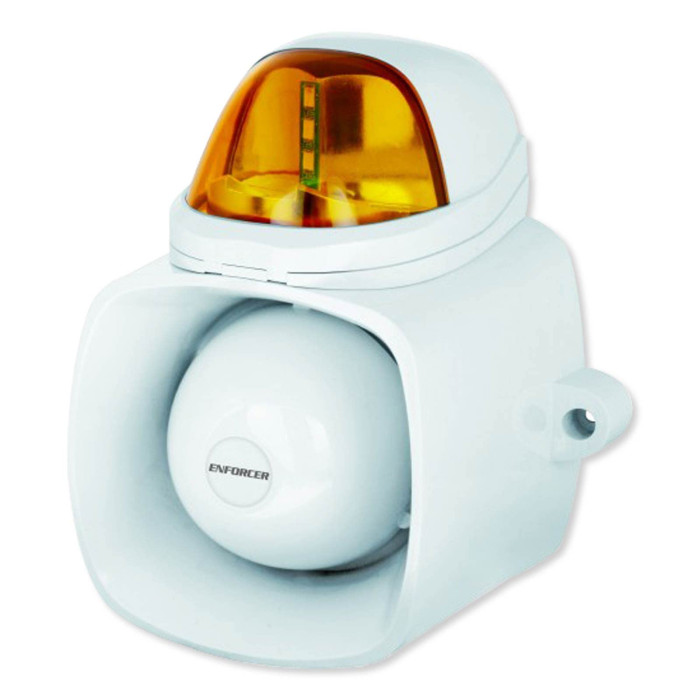 Enforcer Multi-Purpose Siren/Strobe - Compact and High-Output Design